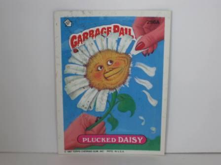 296A Plucked DAISY 1987 Topps Garbage Pail Kids Card
